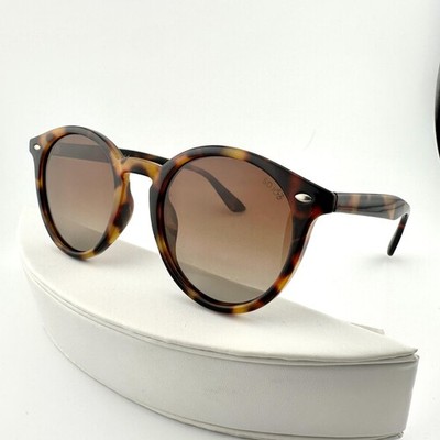 SOJOS Sunglasses Womens Round Tortoise Brown Gradient SJ2069 C5 MZ 50 22-148