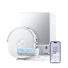 NARWAL Flow 2 Robot Vacuum and Mop Combo, 31000Pa, FlowWash 2, 01 white