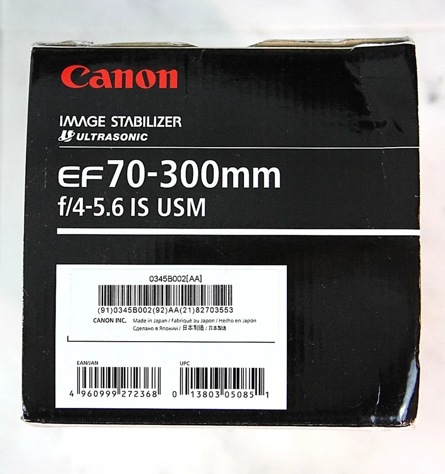 CANON EF 70-300 ММ f/4-5.6 это USM объектив - новый в коробке - Изображение 3 из 4