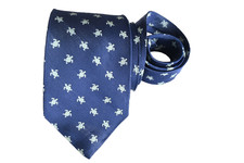 VINEYARD VINES MEN'S TIE NAVY BLUE/TURTLE WIDTH: 3.75" LENGTH: 60"