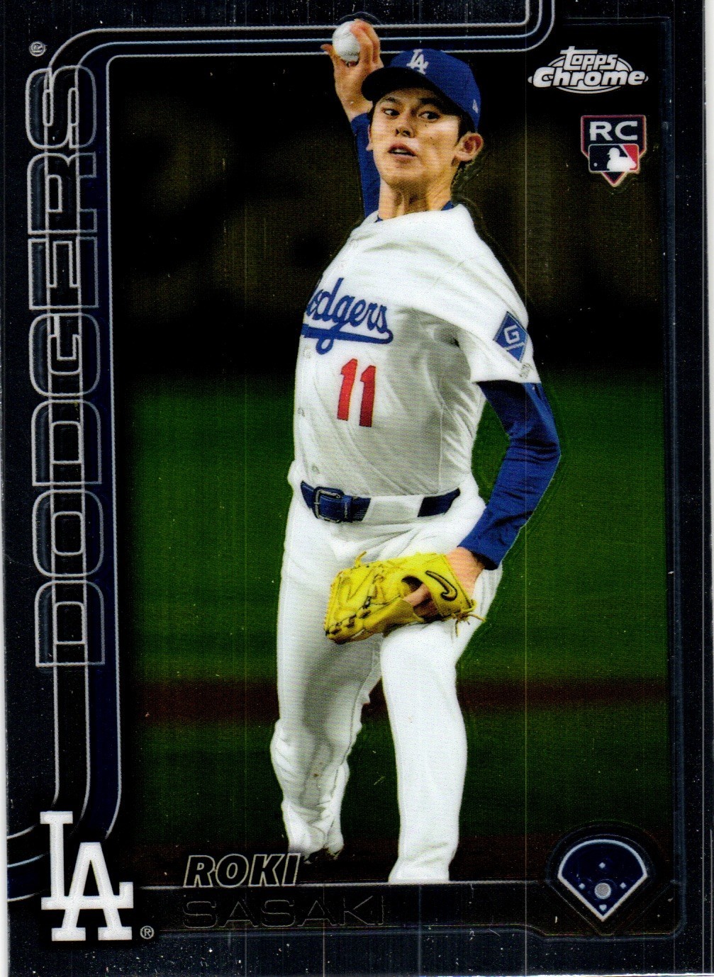 2025 Topps Chrome - Roki Sasaki #217 (RC)