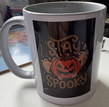 Stay Spooky 11oz Grey Coloured Inner and Handle Mug