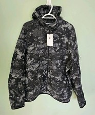 Nike Tech Fleece Windrunner Full Zip Black Grey Men's Jacket Sz XL HV5055-060 