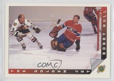 1991 Ultimate Original Six Blank Backed Promos Bobby Hull Gump Worsley HOF 0q3