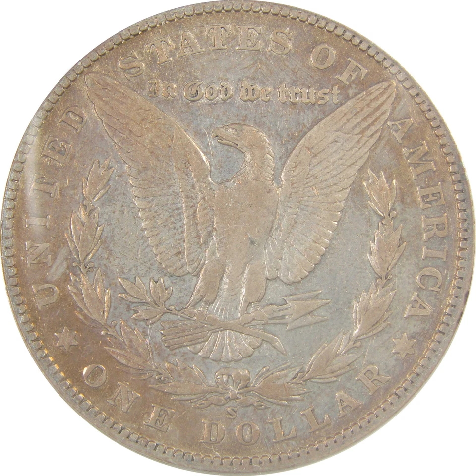 1903 S Morgan Dollar VF 30 Details ANACS Silver $1 Coin SKU:I21747 - Image 4 of 4