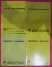 LOT 8 REVUES SYMBOLES-TRADITION INSIGNE DECORATION - VOIR SOMMAIRE