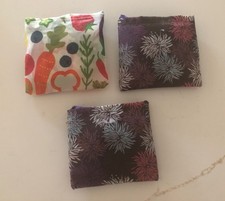 Reusable Foldable Tote Bag 3 Pcs Set