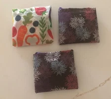 Reusable Foldable Tote Bag 3 Pcs Set