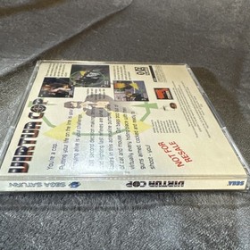 Virtua Cop (Sega Saturn, 1995) - Not For Resale Version