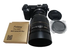 Sony E-mount adapted TAMRON 28-300mm F/3.5-6.3 LD model 185D Telephoto Zoom Lens