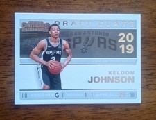 Keldon Johnson RC Draft Class 2019-20 Panini Contenders #27 Mint Insert