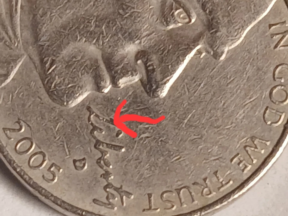 2005 D Rare Jefferson Buffalo Nickel Unique ERROR COIN - Image 4 of 4