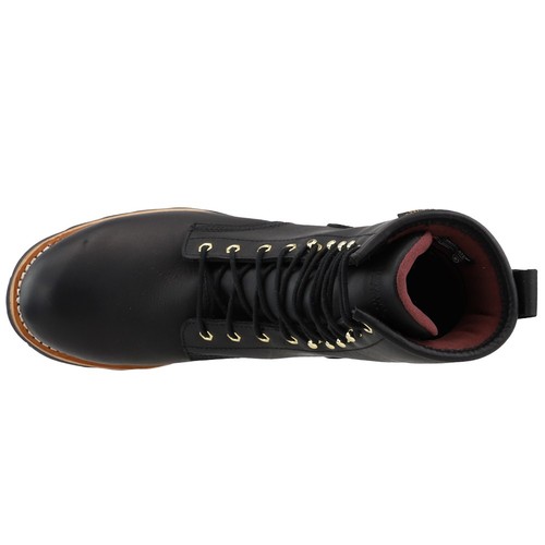 Chippewa Paladin 8 Inch Waterproof Steel Toe Work Mens Black 73050 - 第 4/5 張圖片