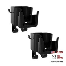2 PCS Headrest Back Seat Car Cups Holders, 4-in-1 Multifunctional Car Back