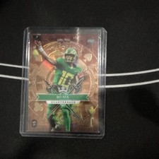 Wild Card Bo Nix Oregon Ducks 2024 5 Card Draw Stacked Deck Rookie #15 /5. rookie card picture