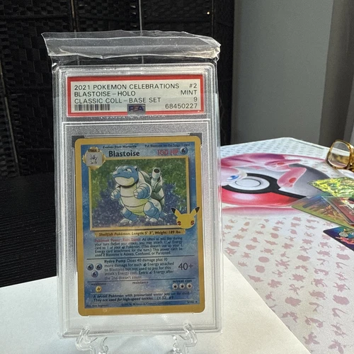 Blastoise Celebrations: Classic Collection 2/102 Holo Holo Rare PSA 9
