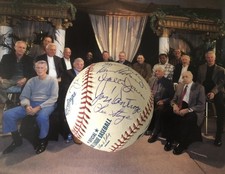1960s Boston Red Sox Team Signed Baseball 15 autographs Yaz, Reggie Smith + more