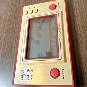 NINTENDO GAME AND & WATCH Chef Wide Screen 1981 Direct From Japan Very Rare