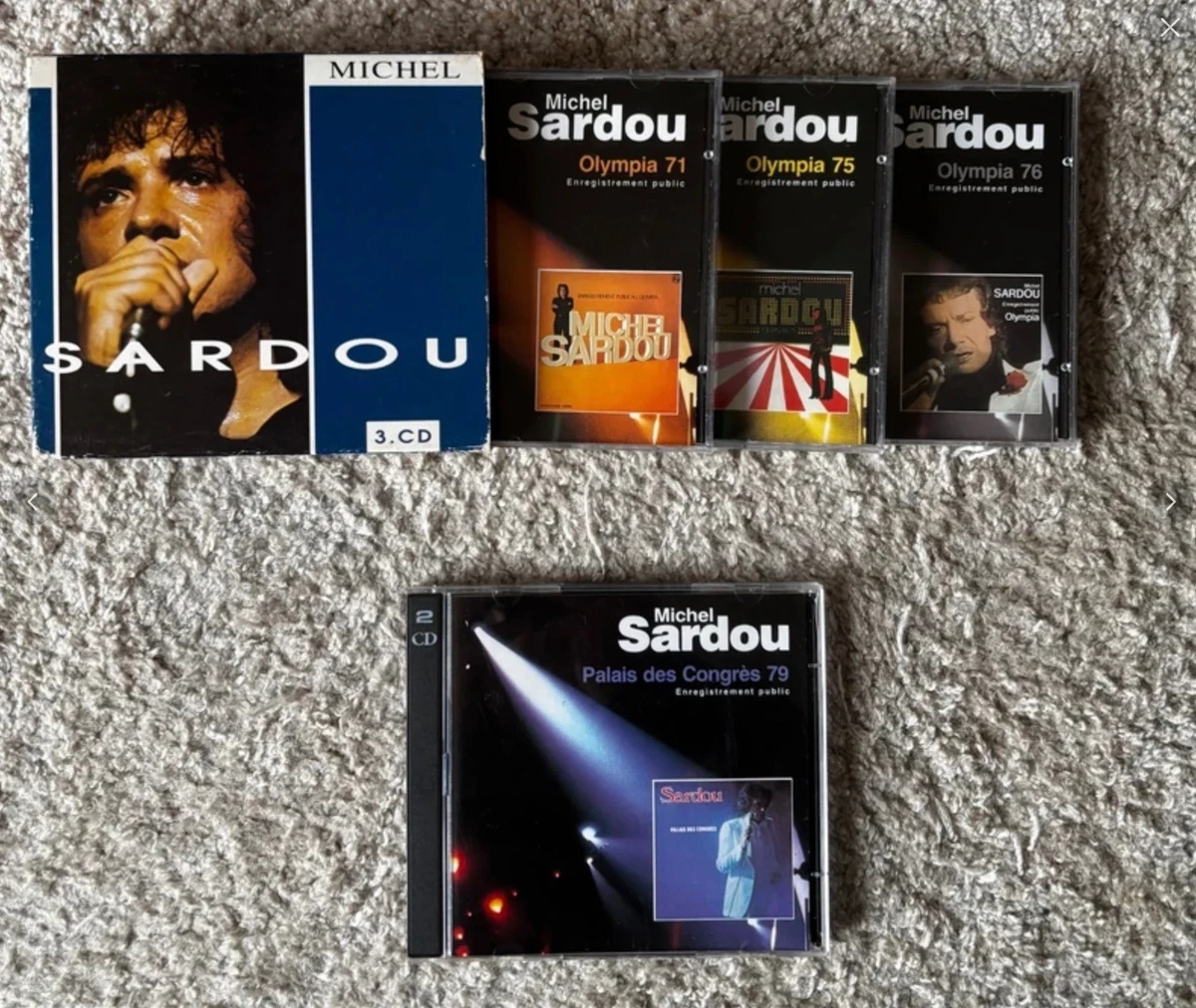 CD de musique en coffret Michel Sardou | eBay