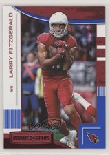 2018 Panini Rookies & Stars Red & Blue 5/25 Larry Fitzgerald #27 HOF 2qw