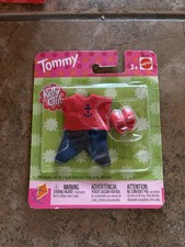 Mattel Tommy Kelly Club Casual Outfit Red Top Blue Jeans Shoes 2002