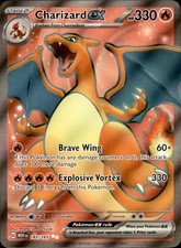 Charizard ex 183/165 Holo - Pokemon SV: Scarlatto e Viola 151 - quasi nuovo