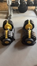 Pair Of 25kg Adjustable Dumbbells