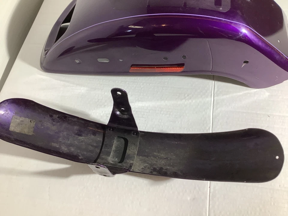 Harley Duece Front/Rear Fenders '00-'07 FSXTD- Purple Foto 4 de 4