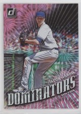 2019 Panini Donruss Dominators Pink Firework Jacob deGrom #D3 0kr