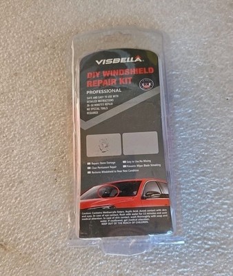 All Weather Windshield Windscreen Repair Kit for Glass Chips and Cracks