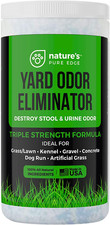 Yard Odor Eliminator. Perfect for Artificial Grass, Patio, Kennel, and Lawn. Ins