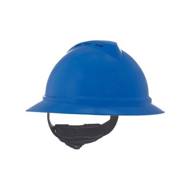 MSA V-Gard 500 Slotted Full Brim Protective Hard Hat