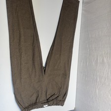 Goodfellow  Co Men  s Brown Herringbone Pants Size M Straight Leg Casual