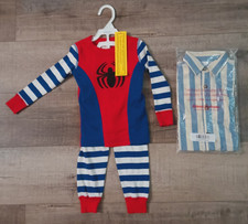 Hanna Andersson 2T Long Sleeve Spider-Man Pajamas  Bonus Short Sleeve Button-up