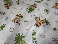 Disney Baby Lion King Fitted Crib Sheet/Toddler Bed Simba 28 x52 inch