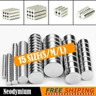 Lot Super Strong Magnet N52 Round Disc Neodymium Mini Large Magnets Rare Earth