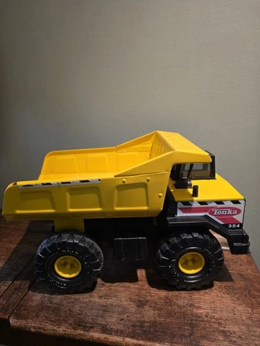 Vintage Tonka Mighty Dump Truck 354 Large Metal Tipper 1999