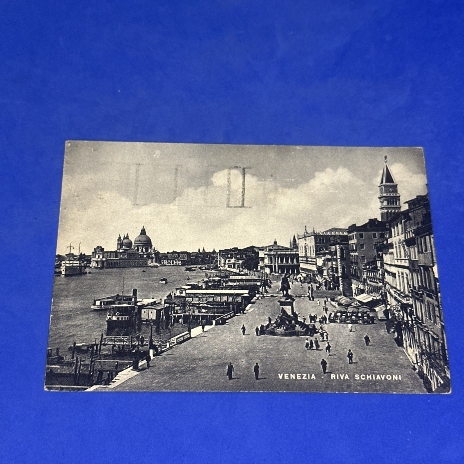 VENEZIA RIVA SCHIAVONI - Cartolina - Bianco e nero - - VINTAGE POSTCARD - COLLEZ