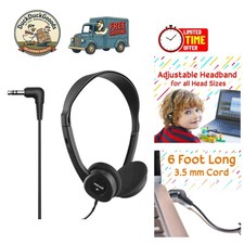 Immersive Stereo Headphones - Adjustable Lightweight for Music Enjoyment