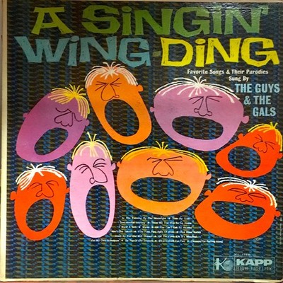 The Guys & The Gals, A Singin' Wing-Ding, (LP, Album, Mono), VG, 3959445130