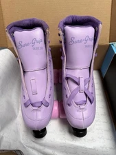 New Sure Grip Lavender roller skates mens size 6 fits womens 7-7.5 rare colorway