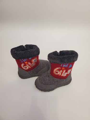 Girl's ‘Leopard' Wool Shearling Winter Warm Boot Valenki Sz 9 US / 25 EU NWOB - Picture 5 of 7