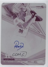2022 Bowman's Best of Printing Plate Magenta 1/1 Rayne Doncon #B22-RD Auto 10yf