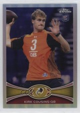 2012 Topps Chrome Refractor Kirk Cousins #146 2b6