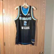 Kahleah Copper Chicago Sky Nike Explorer Edition Jersey Size 48 EUC