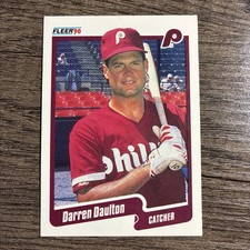 1990 Fleer - Darren Daulton #555