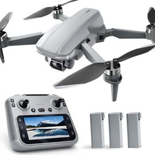 GPS Drone with EIS 4K Camera for Adults , RC Drones with 4.5 inch HD Screen o...