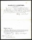 Antique 1862 CIVIL WAR MEDICAL EXEMPTION CLAIM Manuscript NY Letter EPILEPSY