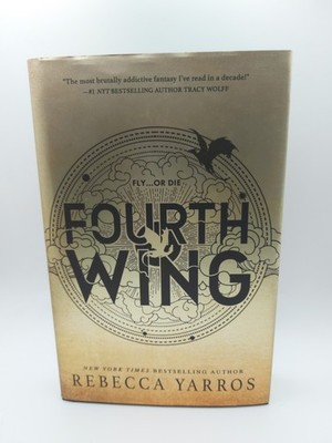 Fourth Wing by Rebecca Yaros  First U.S  Edition Hardcover 2023