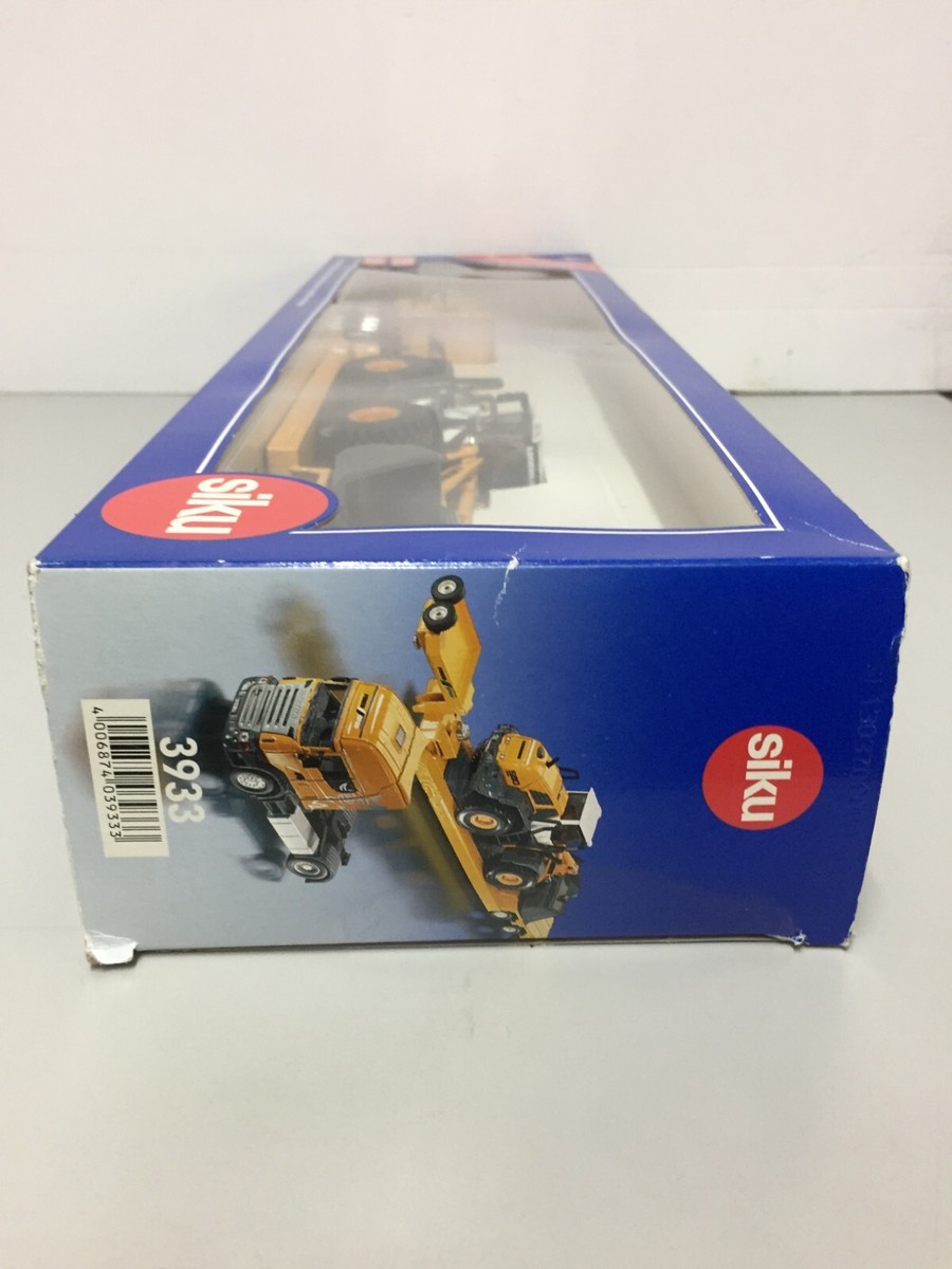 Scania R620 truck & Liebherr 580 loader 1/50 die-cast model SIKU